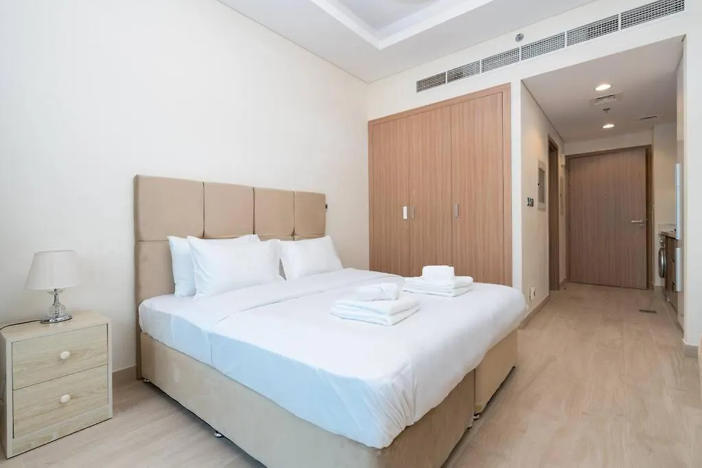 Apartmán Cozy Studio In Azizi - Creek Views Dubaj