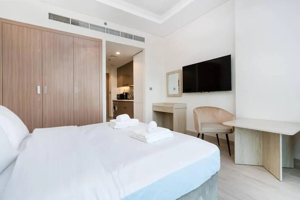 Apartmán Cozy Studio In Azizi - Creek Views Dubaj Spojené arabské emiráty